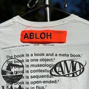 Virgil Abloh x Champion MCA Figures of Speech Tee